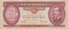 HUNGARY P.174a - 100 Forint 1992 VF