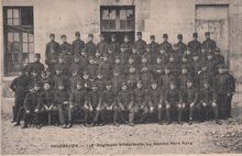 MILITAIR - Courbevoie - 119 regiment d'infanterie. La Section Hors Rang