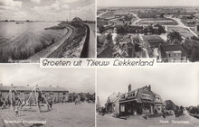 NIEUW LEKKERLAND - Meerluik Groeten uit Nieuw Lekkerland