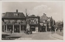 BENNEKOM - Dorpstraat met Hotel Dorpzicht