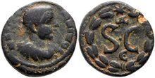 Syria, Seleucis and Pieria. Antioch. Diadumenian. As Caesar, AD 217-218. Æ 18mm, 5.42 g.