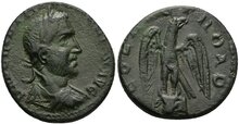 Troas, Alexandria Troas. Trebonianus Gallus. AD 251-253. Æ 21mm, 4.58 g.