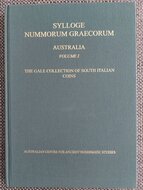 SNG - AUSTRALIA. The Gale Collection of South Italian Coins. Volume 1