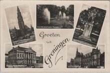 GRONINGEN - Meerluik Groeten uit Groningen