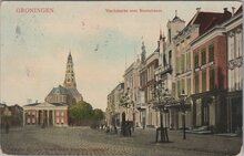 GRONINGEN - Vischmarkt met Korenbeurs