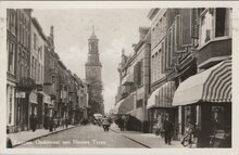 KAMPEN - Oudestraat met Nieuwe Toren