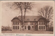 ALMEN - Sanatorium P. W. Janssen Ziekenhuis. Voorgevel Hoofdgebouw
