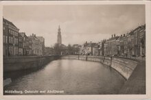 MIDDELBURG - Dokzicht met Abdijtoren