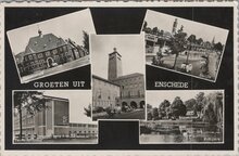 ENSCHEDE - Meerluik Groeten uit Enschede