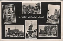 SLUIS - Meerluik Groeten uit Sluis