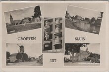 SLUIS - Meerluik Groeten uit Sluis