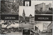 HEERLEN - Meerluik Groeten uit Heerlen