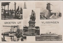 VLISSINGEN - Meerluik Groeten uit Vlissingen