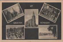 SCHAGEN - Meerluik Groeten uit Schagen