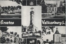 VALKENBURG (L.) - Meerluik Groeten uit Valkenburg