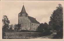 GARDEREN - Kerk te Garderen, Gesticht in het jaar 1050