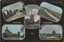 GARDEREN - Meerluik Groeten uit Garderen