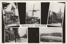 WEMELDINGE - Meerluik Groeten uit Wemeldinge