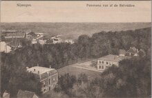 NIJMEGEN - Panorama van af de Belvédère