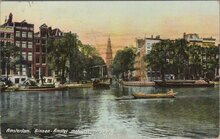 AMSTERDAM - Binnen-Amstel met Groenburgwal