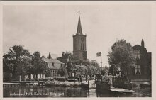 AALSMEER - N.H. Kerk met Ringvaart