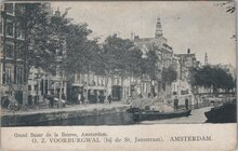 AMSTERDAM - O. Z. Voorburgwal (bij de St. Jansstraat)