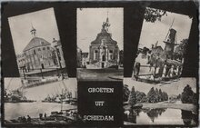 SCHIEDAM - Meerluik Groeten uit Schiedam