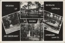 DOORN - Groeten uit Recreatie Centrum Het Grote Bos