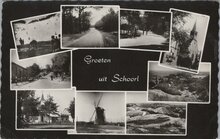 SCHOORL - Meerluik Groeten uit Schoorl