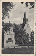 SCHOORL - Oude Raadhuis met N.H. Kerk