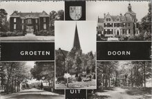 DOORN - Meerluik Groeten uit Doorn