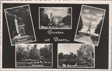 BAARN - Meerluik Groeten uit Baarn