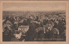 HILVERSUM - Panorama vanaf de Raadhuistoren
