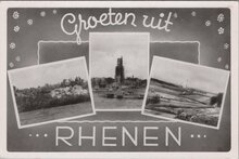 RHENEN - Meerluik Groeten uit Rhenen