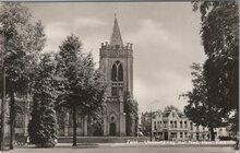 ZEIST - Utrechtseweg met Ned. Herv. Kerk