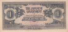 MALAYA M.5c - 1 Dollar ND 1942 AU