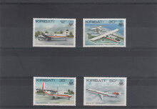 Kiribati 1982. Air. Inaug of Tungaru Airline SG 179-182 MNH