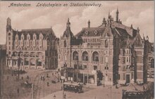 AMSTERDAM - Leidscheplein en Stadsschouwburg