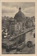 AMSTERDAM - Singel met Ronde Luterse kerk