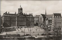 AMSTERDAM - Dam met Koninklijk Paleis