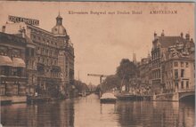 AMSTERDAM - Kloveniers Burgwal met Doelen Hotel