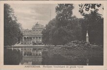 AMSTERDAM - Paviljoen Vondelpark en groote Vyver