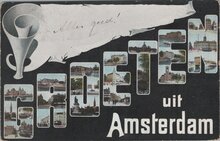 AMSTERDAM - Meerluik Groeten uit Amsterdam