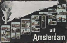 AMSTERDAM - Meerluik Groeten uit Amsterdam