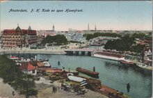 AMSTERDAM - P. H. Kade en open Havenfront