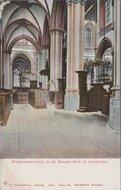 AMSTERDAM - Westerdwarsschip in de Nieuwe Kerk te Amsterdam