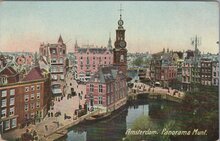 AMSTERDAM - Panorama Munt
