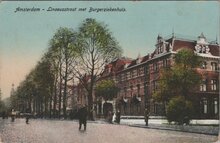 AMSTERDAM - Linnaeusstraat met Burgerziekenhuis