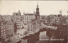 AMSTERDAM - Panorama Munt