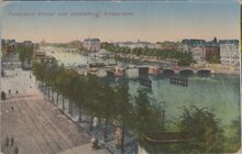 AMSTERDAM - Panorama Amstel met Amstelbrug